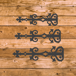 Sangle de charnière en faux fer de la Reconquista médiévale