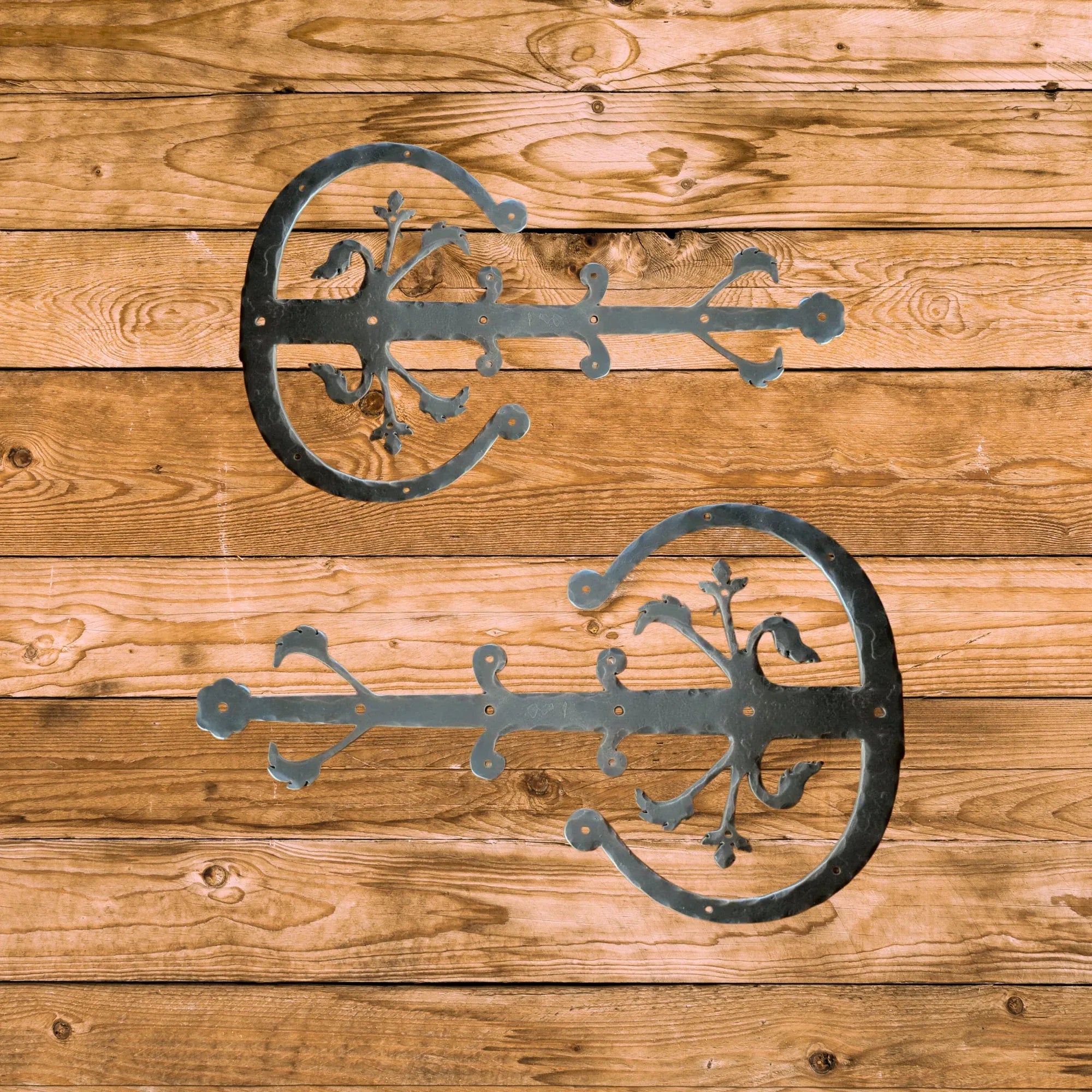 German Castle Iron Faux Hinge Strap - Old West Iron