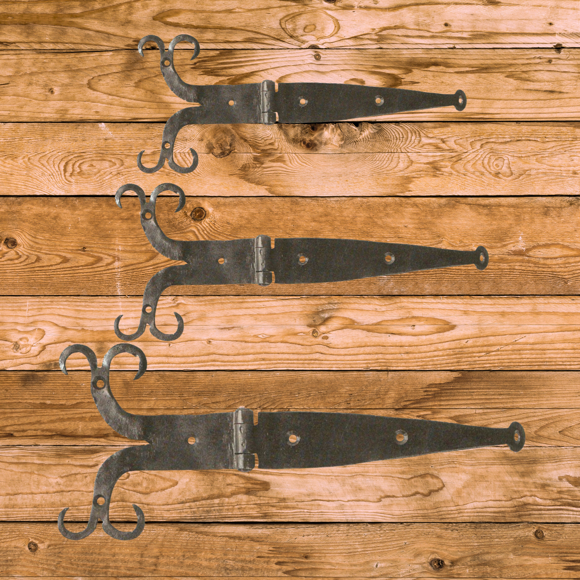 Heritage Iron Functioning Hinge Strap