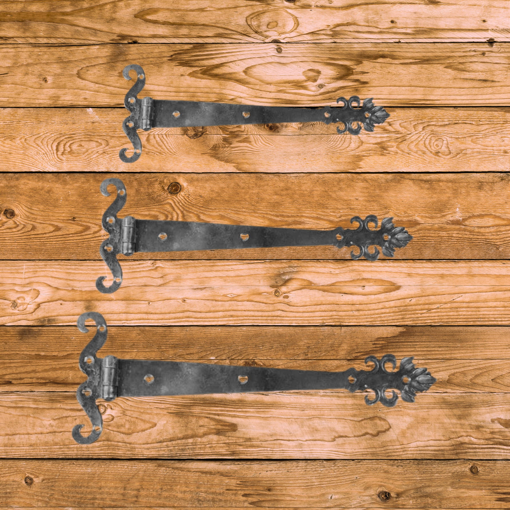 Sangle de charnière en fer forgé romantique