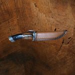 Damascus Steel Knife with Sheath