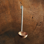 Copper Kitchen Utensil Set with Hooked Iron Handles