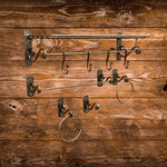 Rustic Bathroom Hardware Set - Old West Iron