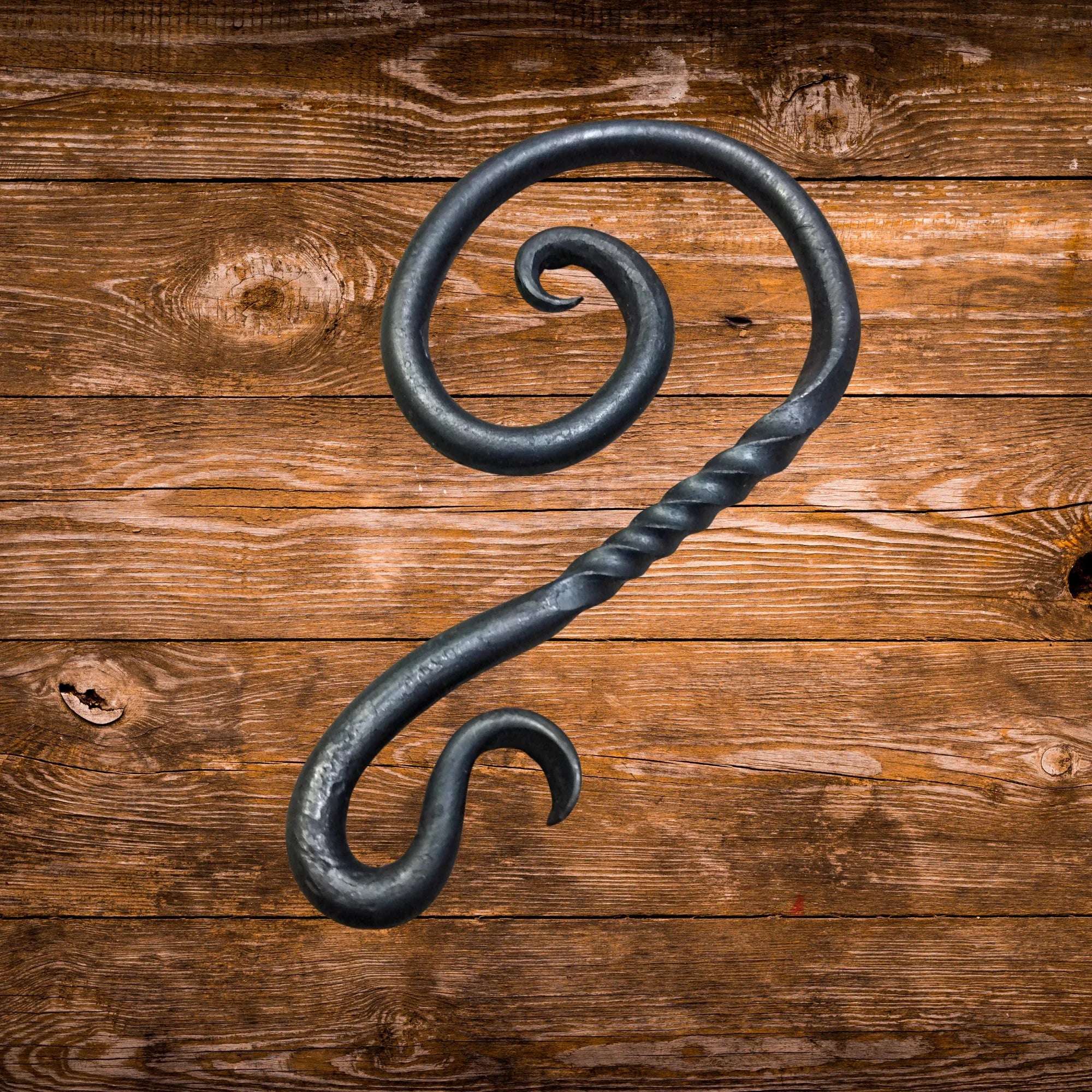 Spiral Steel Bottle Opener - Old West Iron