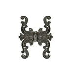 Art Nouveau Iron Hinge - Old West Iron