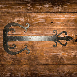 XL Celtic Iron Faux Hinge Strap - Old West Iron