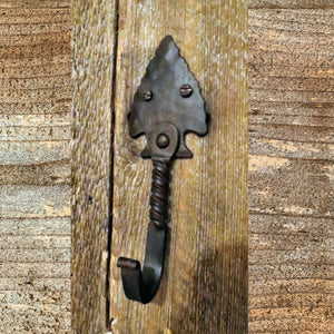 Arrowhead Hook - Old West Iron