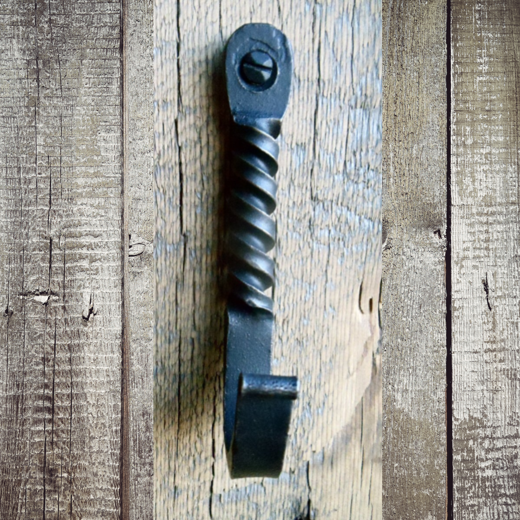 Crochet mauresque en fer torsadé