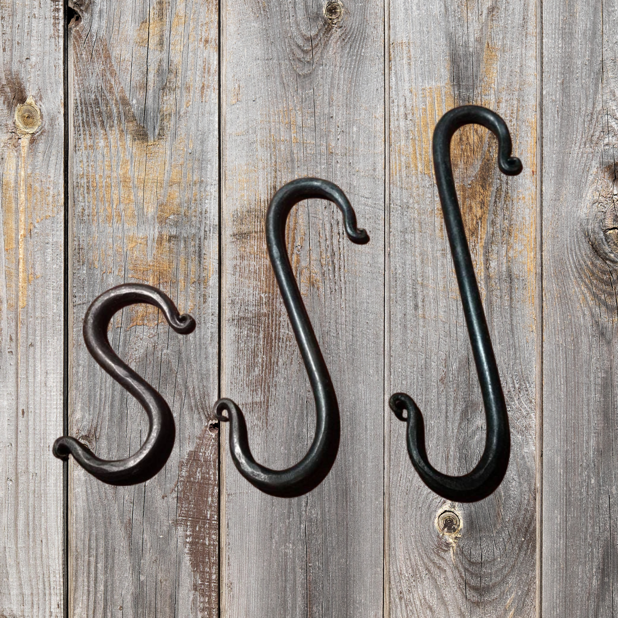 Hand Forged S Hooks