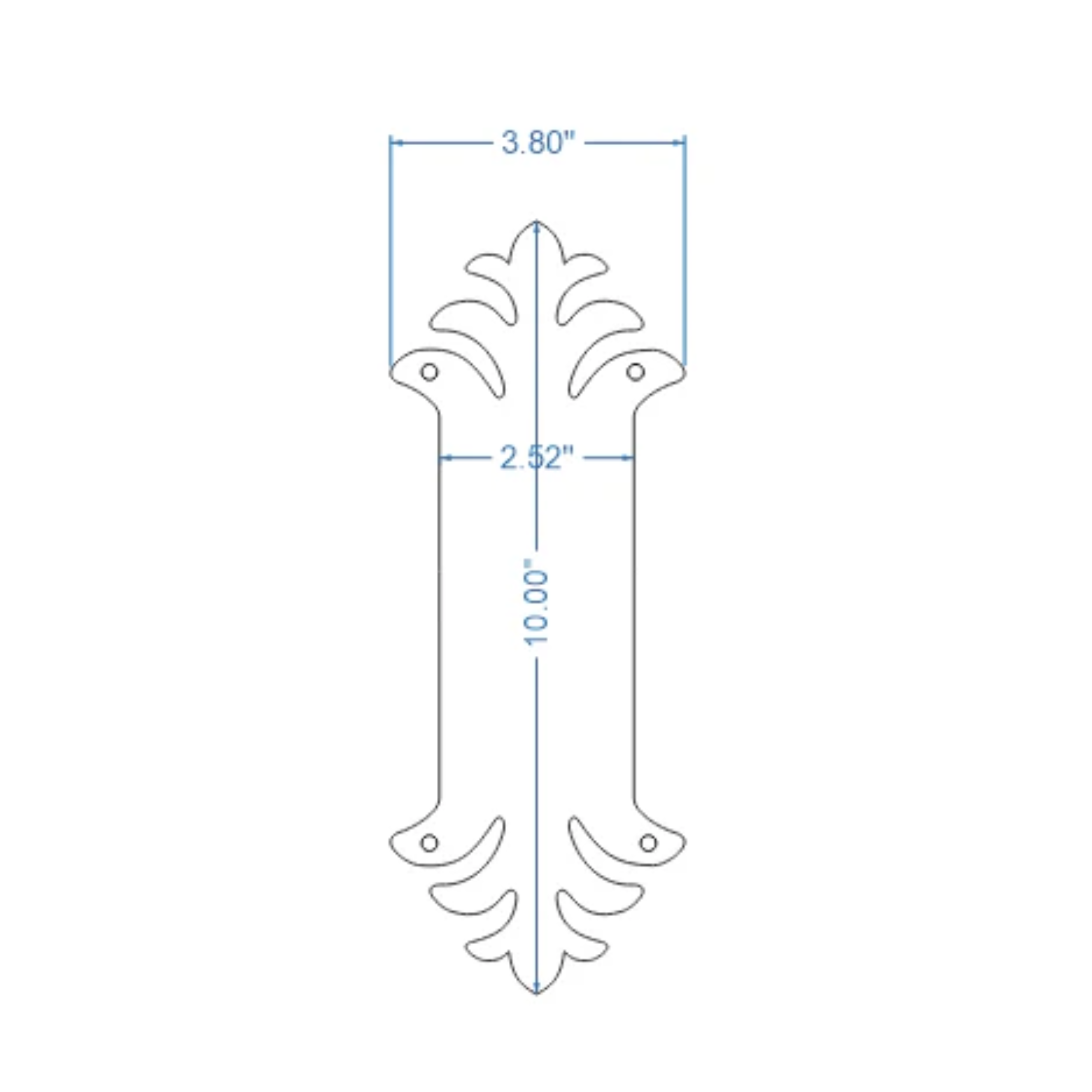 Greco-Persian Iron Push Plate