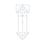 Greco-Persian Iron Push Plate