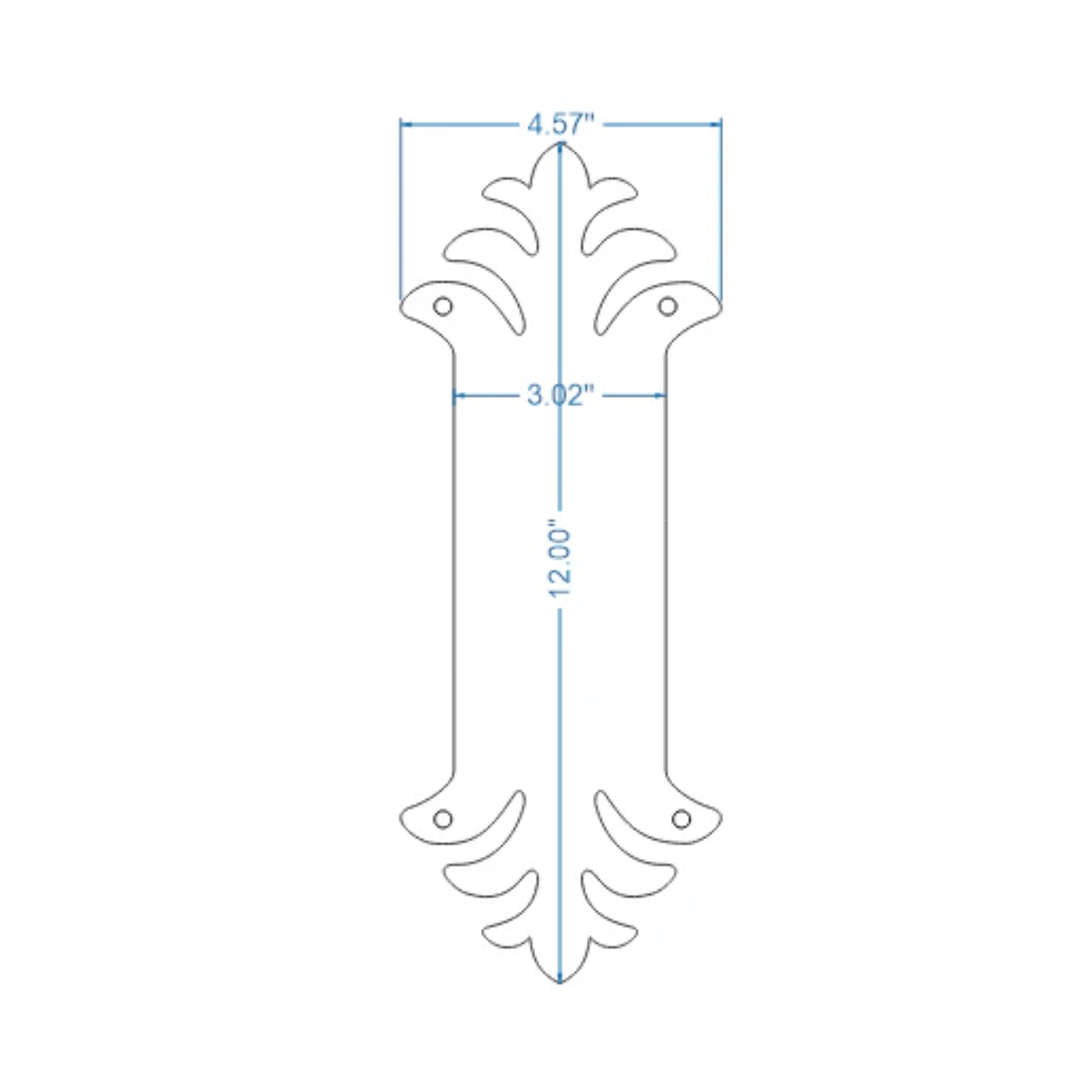 Greco-Persian Iron Push Plate