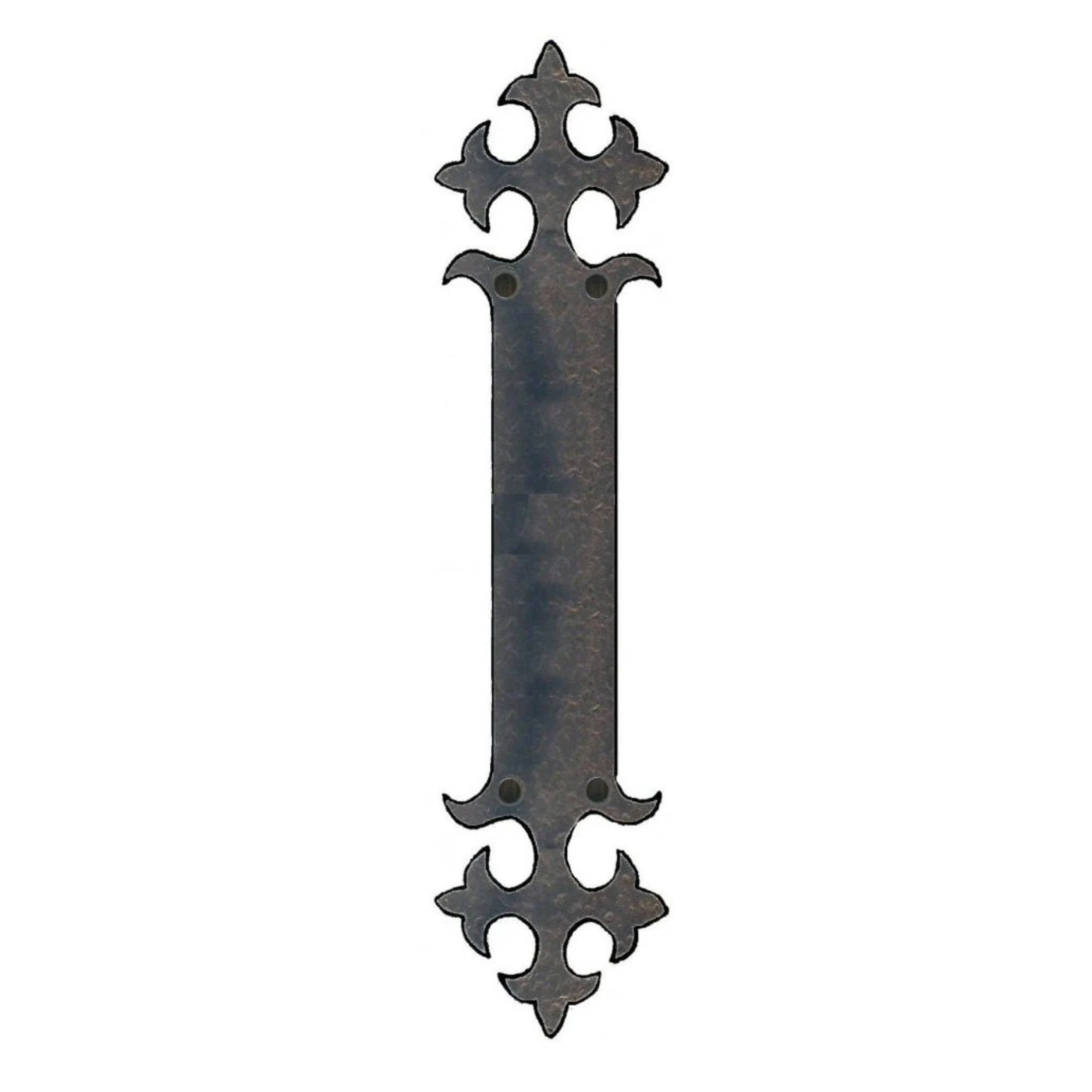 Portuguese Gothic Iron Push Plate
