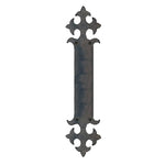 Portuguese Gothic Iron Push Plate - Old West Iron