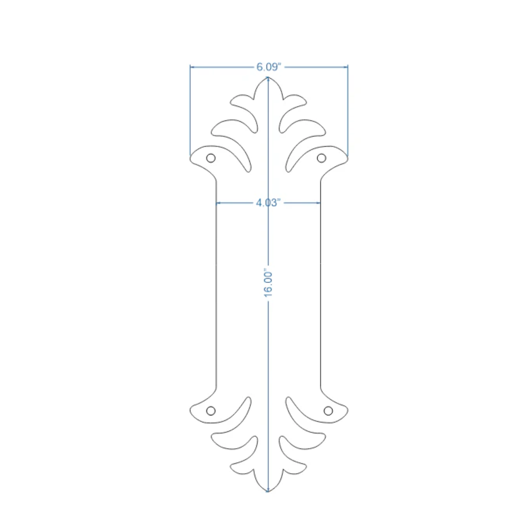 Greco-Persian Iron Push Plate