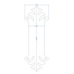 Greco-Persian Iron Push Plate