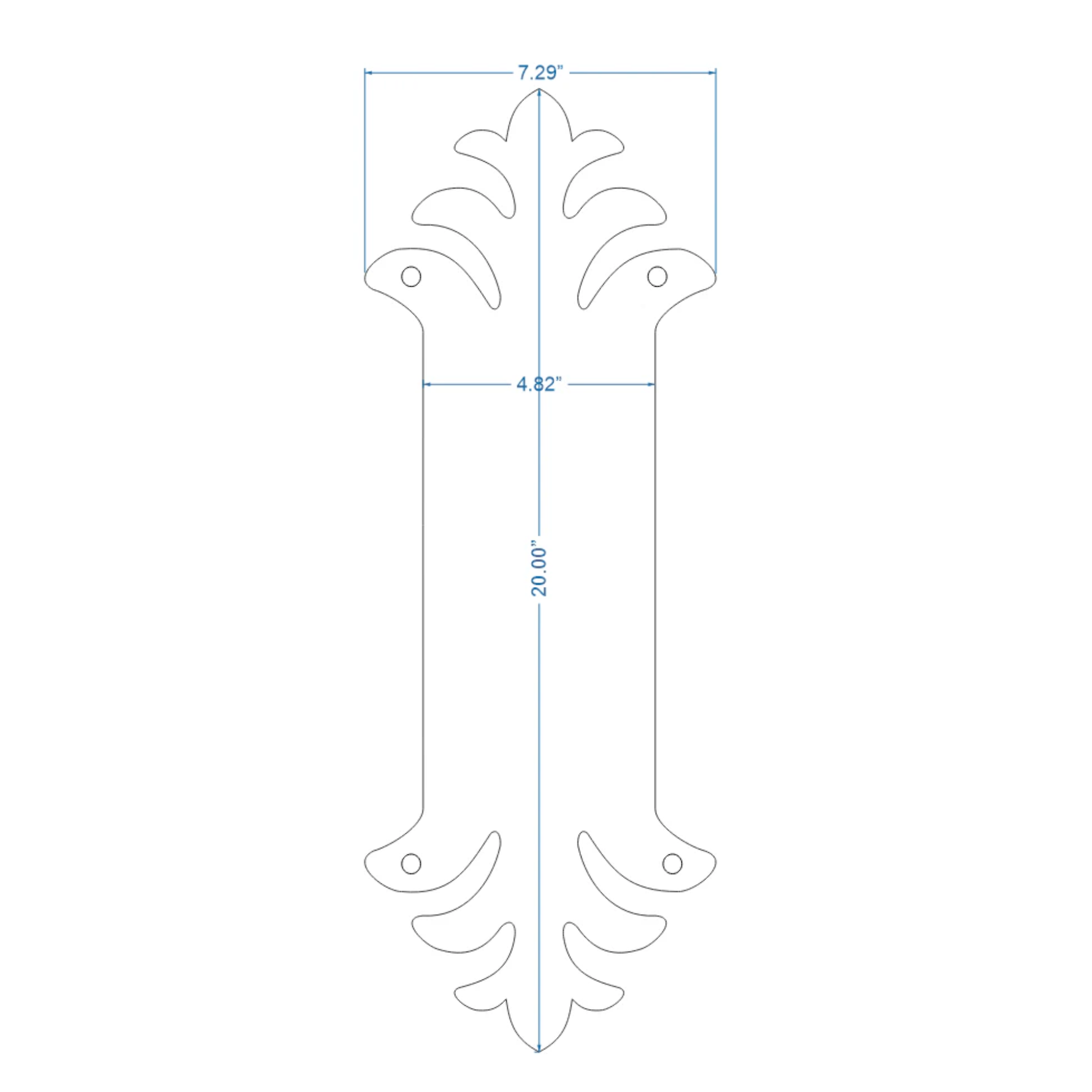 Greco-Persian Iron Push Plate