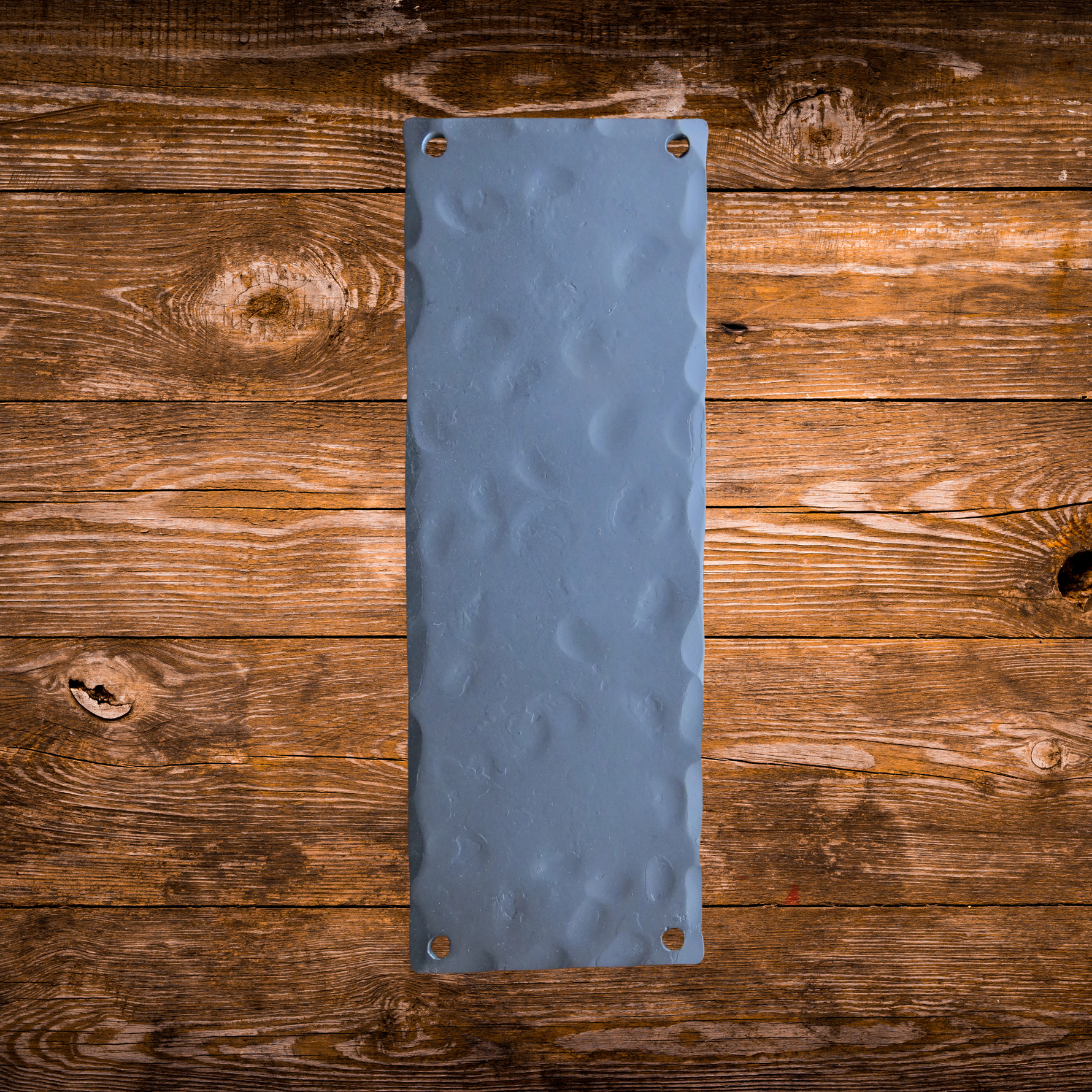 Plain Straight Iron Push Plate