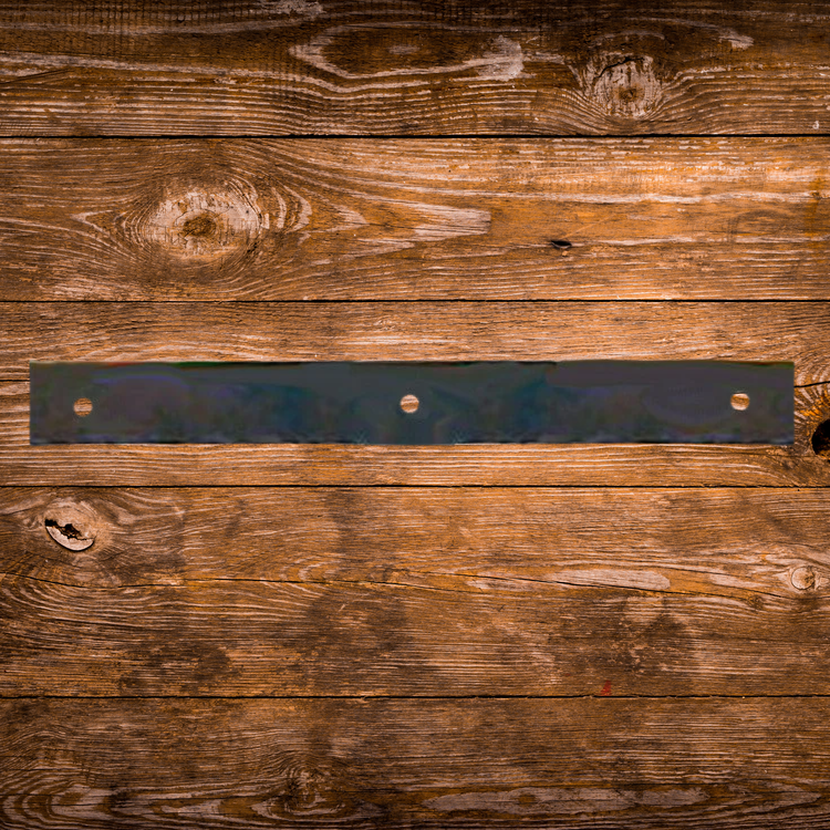 Plain Iron Straight Strap