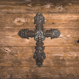 Mediterranean Iron Cross - Old West Iron