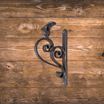 Soporte de pasamanos de hierro Chateauesque