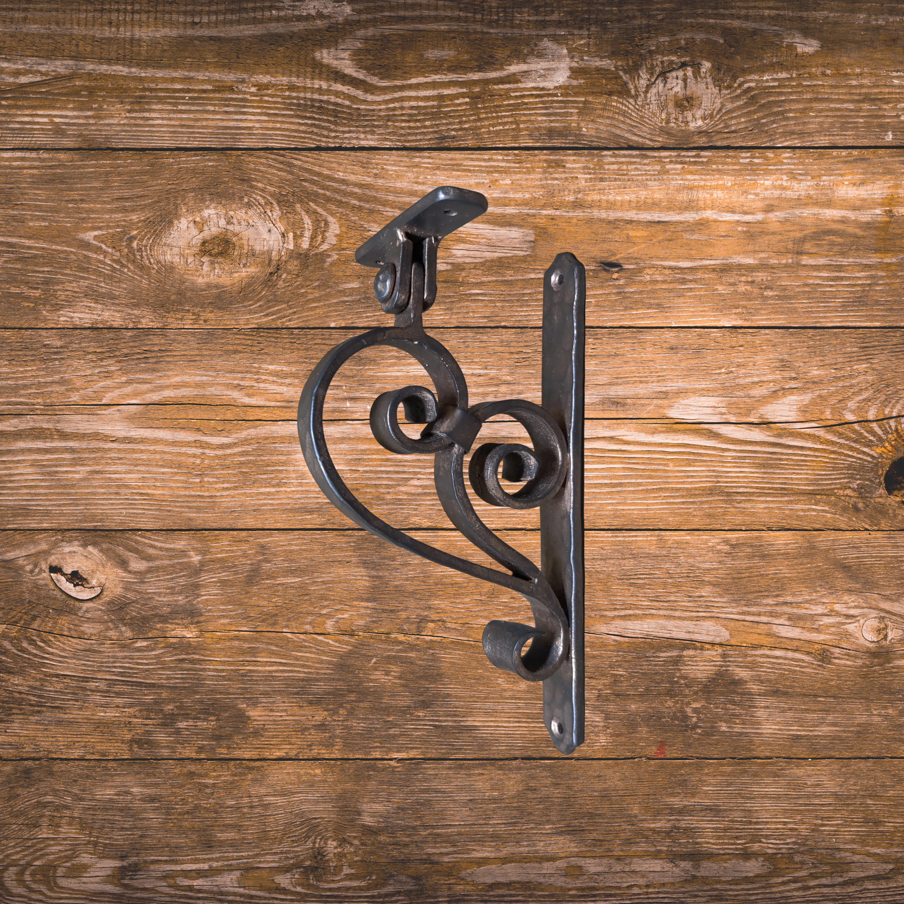 Soporte de pasamanos de hierro Chateauesque