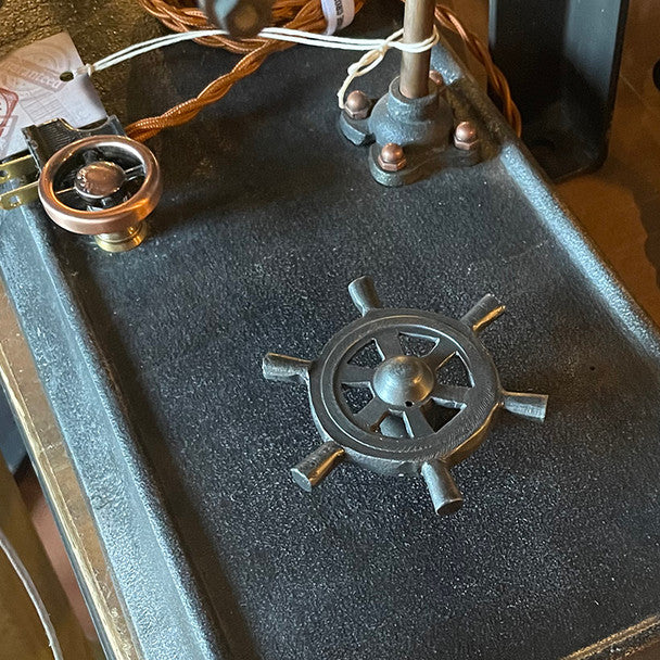 3" Vault Handle in Antique Black FInish