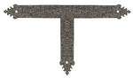 Ancient Persian Iron T Face Plate Brackets & Reinforcement Braces T-Plate