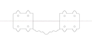 Moorish Iron Joist Hanger - Old West Iron