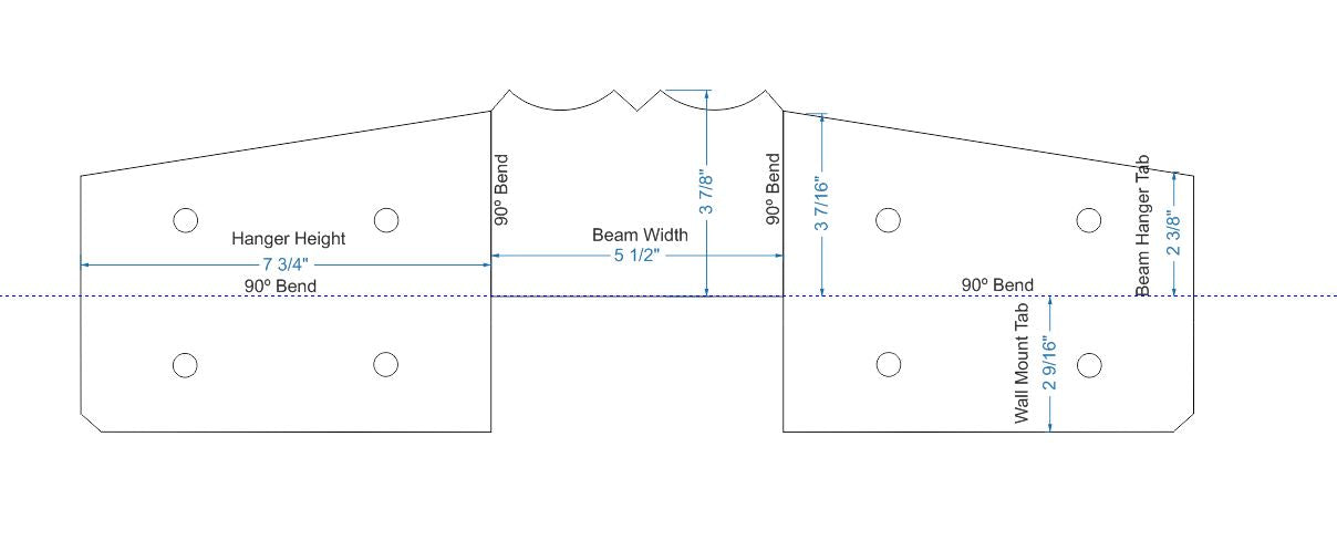 Federal Iron Joist Hanger Building Materials Joist Hangar