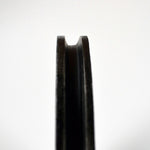 Pulley Wheel - 5" - Antique Black Grunge Finish