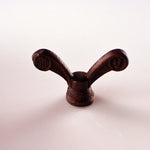1/4" Decorative Wing Nut Cabinet Hardware Nuts