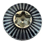 close-up of #10 wood screw head