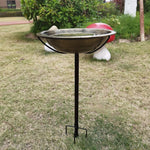 Hammered Copper Bird Fountain