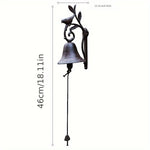 Little Bird Cast Iron Door Bell