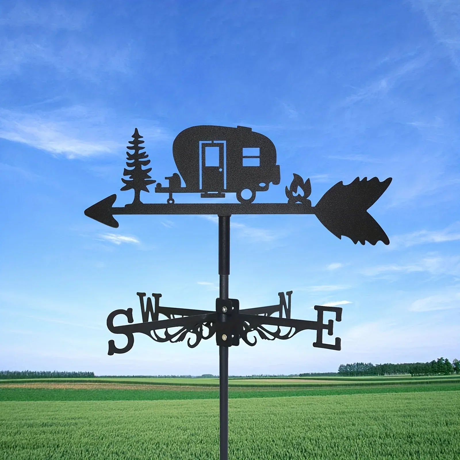 Wanderlust Wind Vane - Old West Iron
