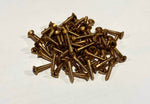 #6 x 3/4 Antique Copper Decorative Screws (Four Pack) Screws Decorative Screw