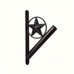 1pc Star Flag Pole Holder Flag & Windsock Pole Mounting Hardware & Kits