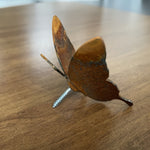 Rusted Butterfly Wall Tacks