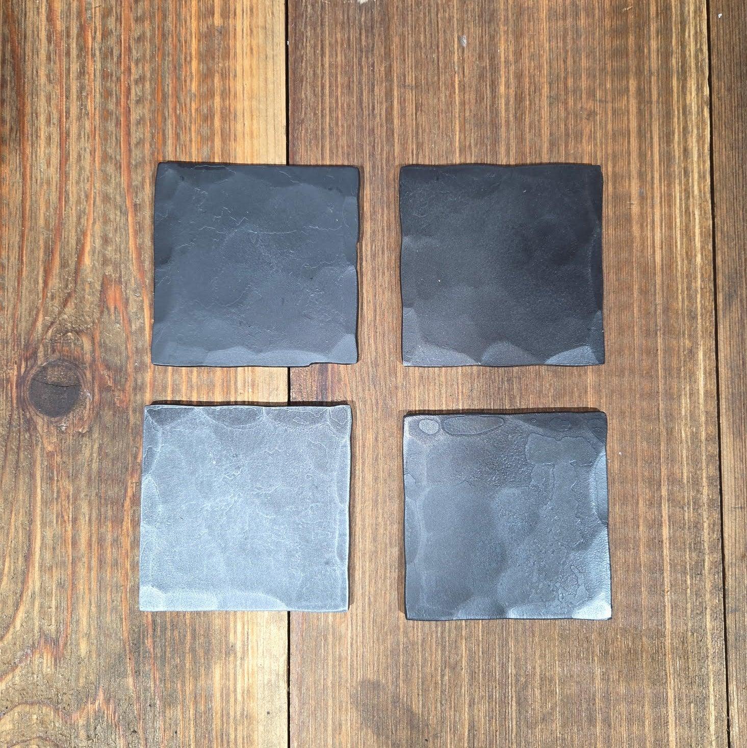 Black Finishes Color Sample Kit (4 Finishes) - Old West Iron