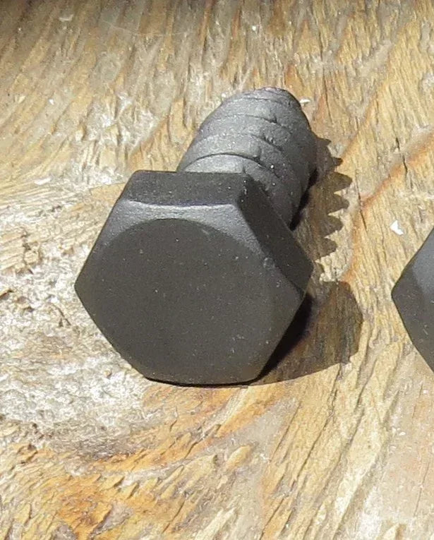 3/8" x 7" Hex Head Lag Bulk Box (100) - Old West Iron