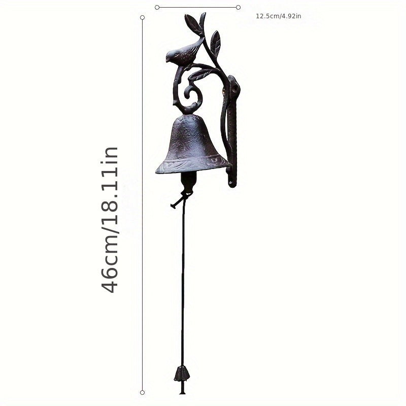 Little Bird Cast Iron Door Bell