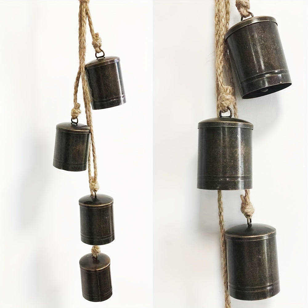 Cast Iron Cow Bell Wind Chime