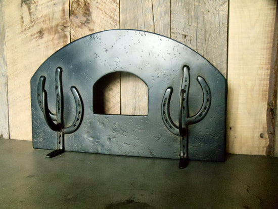 Custom Southwestern Arched Freestanding Pizza Oven Door