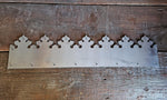 Decorated Gothic Iron Kick Plate Door Hardware