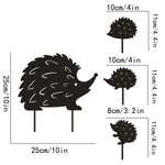 Family of Hedgehogs Yard Stakes