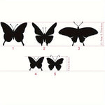 Rusted Butterfly Wall Tacks