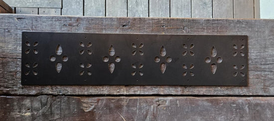 Shabby Chic Iron Kick Plate