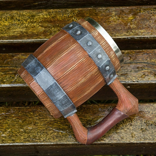 Stainless Steel Whiskey Barrel Coffee Mug Uncategorized