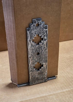 Santa Fe Iron Flush Mount Post Base